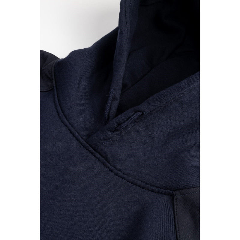 Caterpillar Essentials Polyester Men's Blue Hooded Sweatshirt