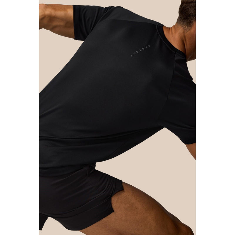 Castore Adapt Training T-Shirt Polyester Men's Black Activewear T-Shirts