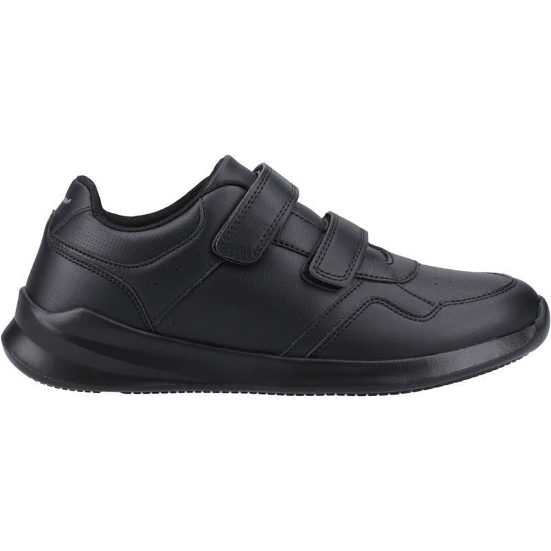 Hush Puppies Marling Easy Senior Black Shoes - US 8