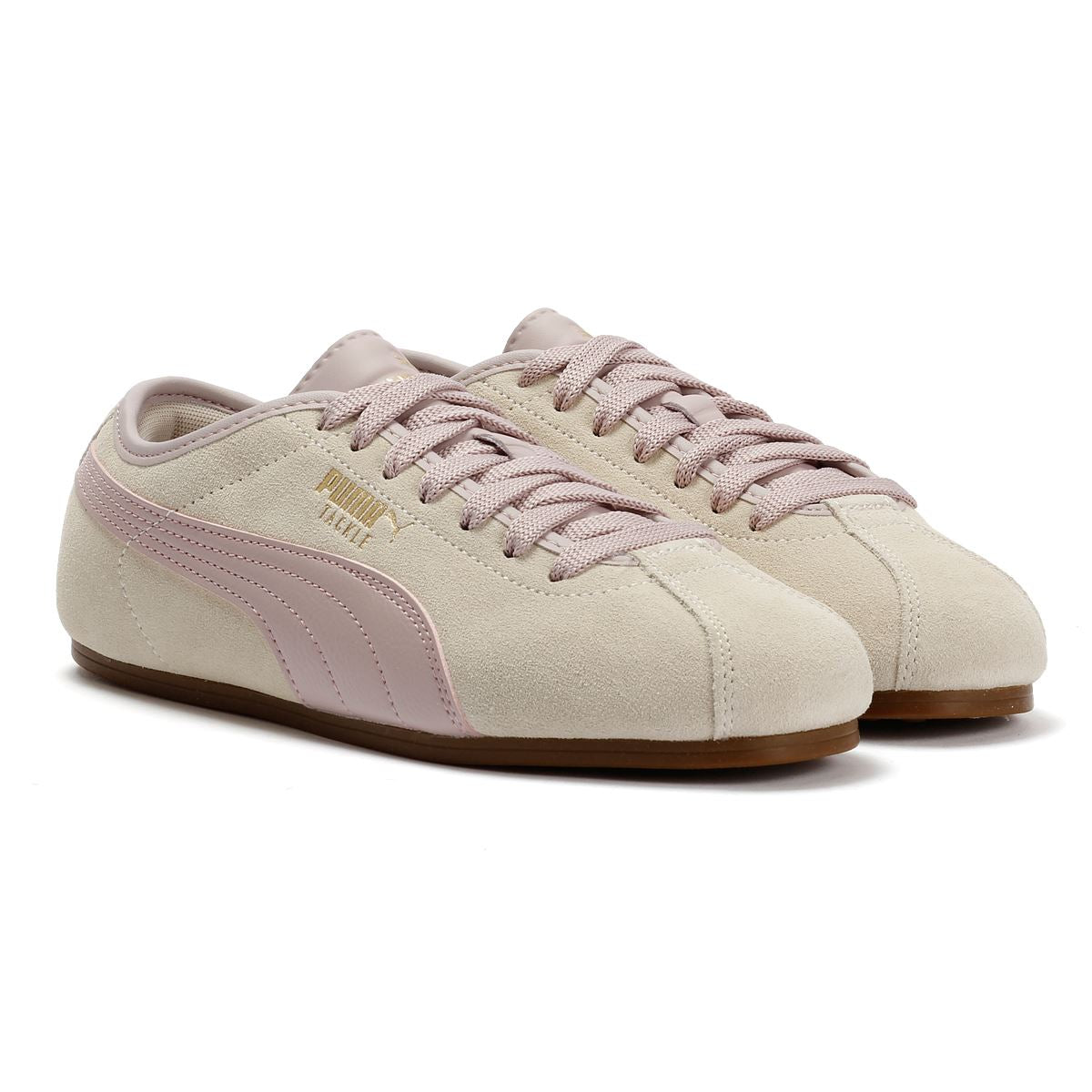 Puma Tackle Suede Women's Silver Fog/Misty Pink Sneakers