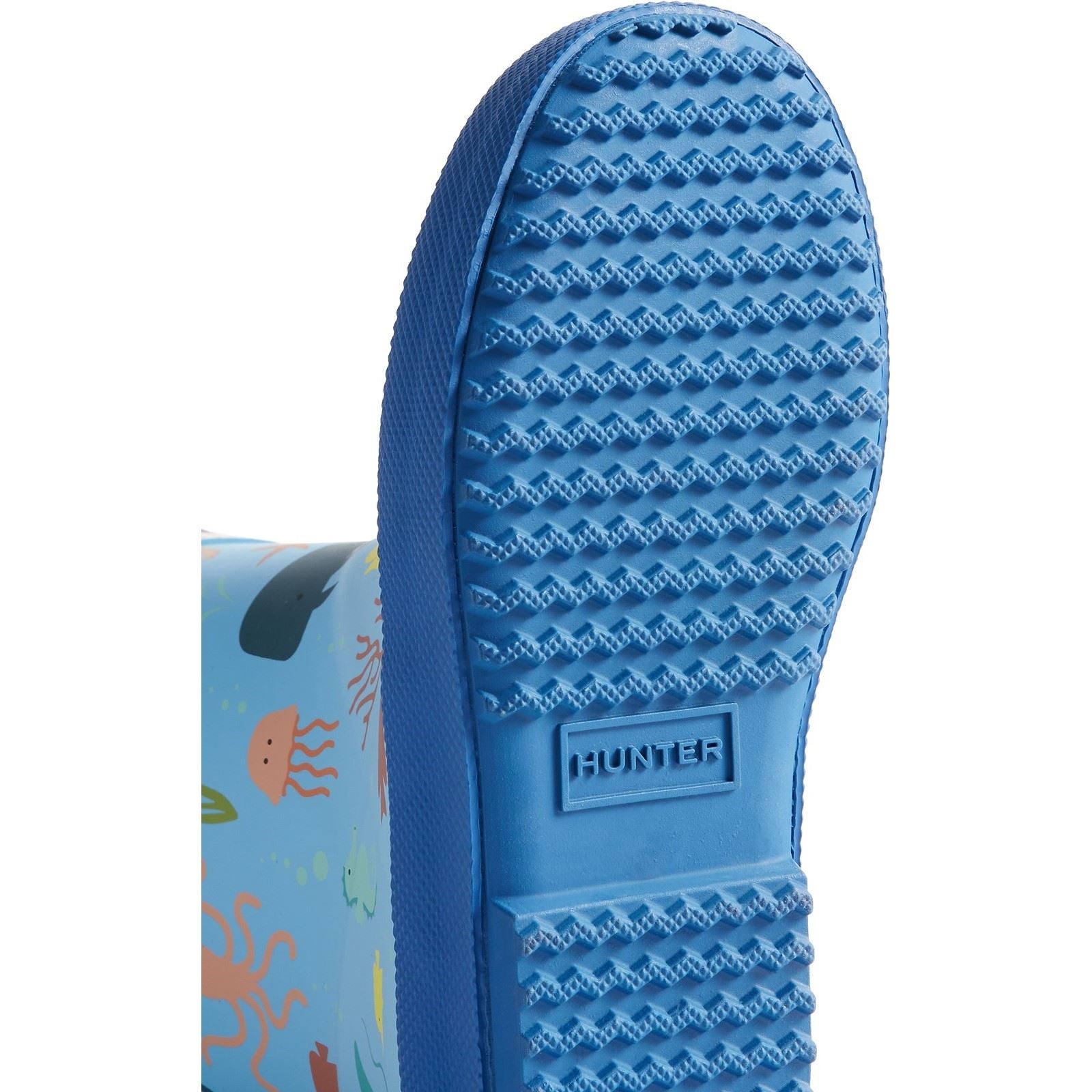 Hunter First Classic Ocean Kid's Blue/Dragonfly Blue Wellington Boots