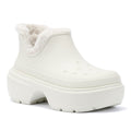 Crocs Stomp Lined Shorty Women's Off White Boots