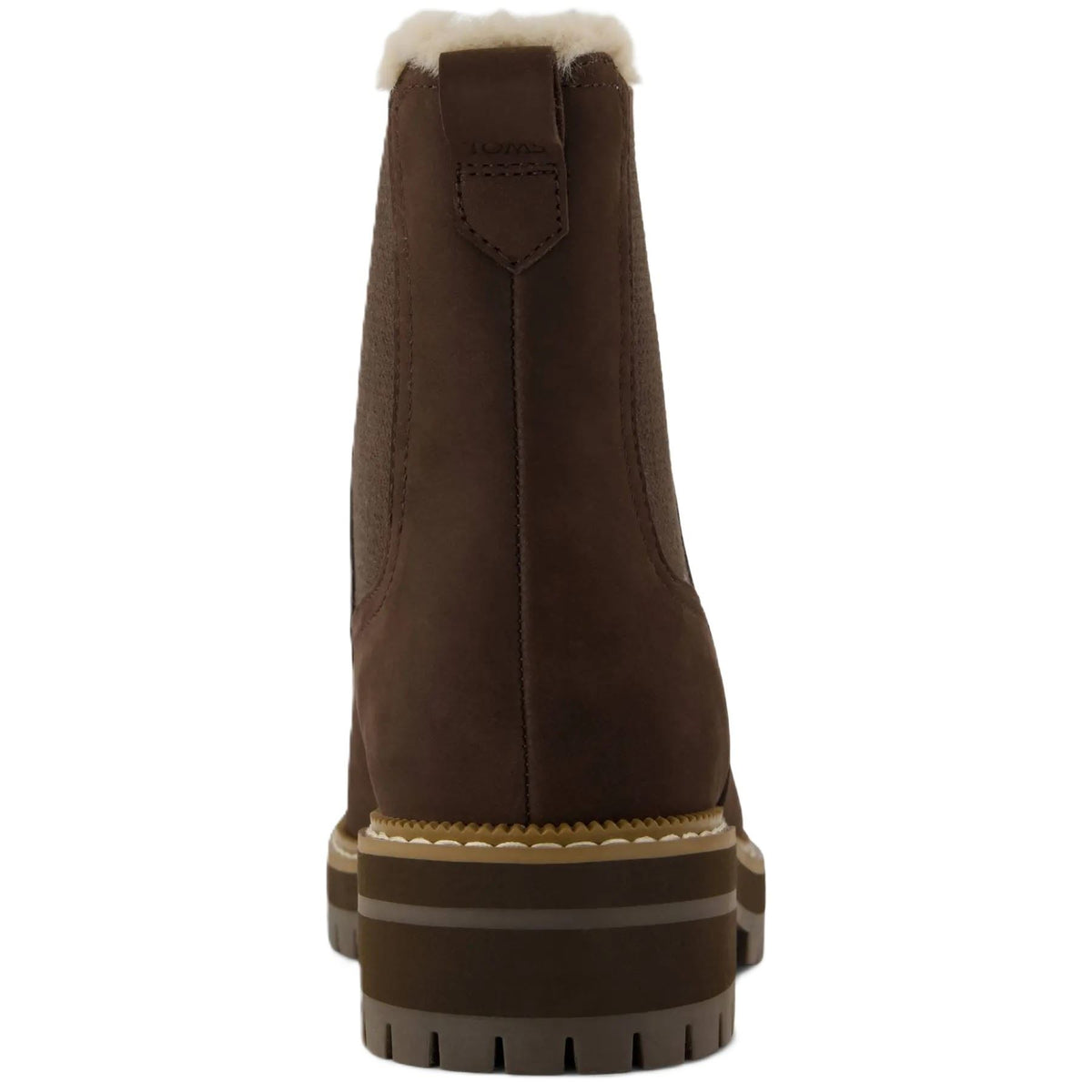 TOMS Bennet Nubuck Women's Chocolate Brown Boots