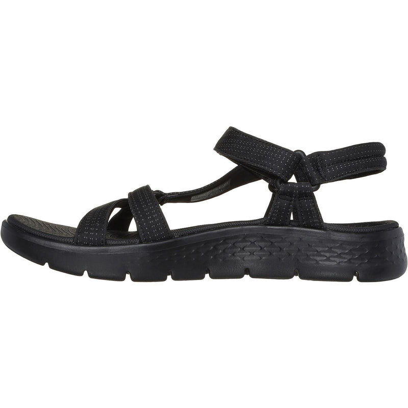 Skechers GO WALK Flex Sublime Synthetic Women's Black Sandals