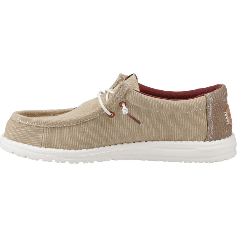 HEYDUDE Wally Workwear Synthetic Blend Men's Incense/Multi Moccasins Shoes