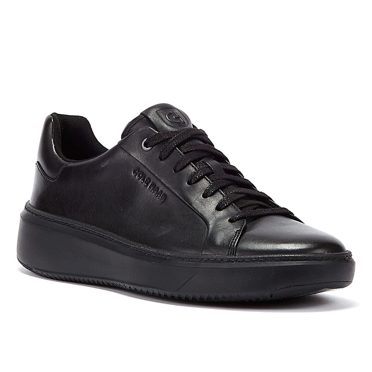 Cole Haan Grandprø Topspin Leather Men's Black Sneakers