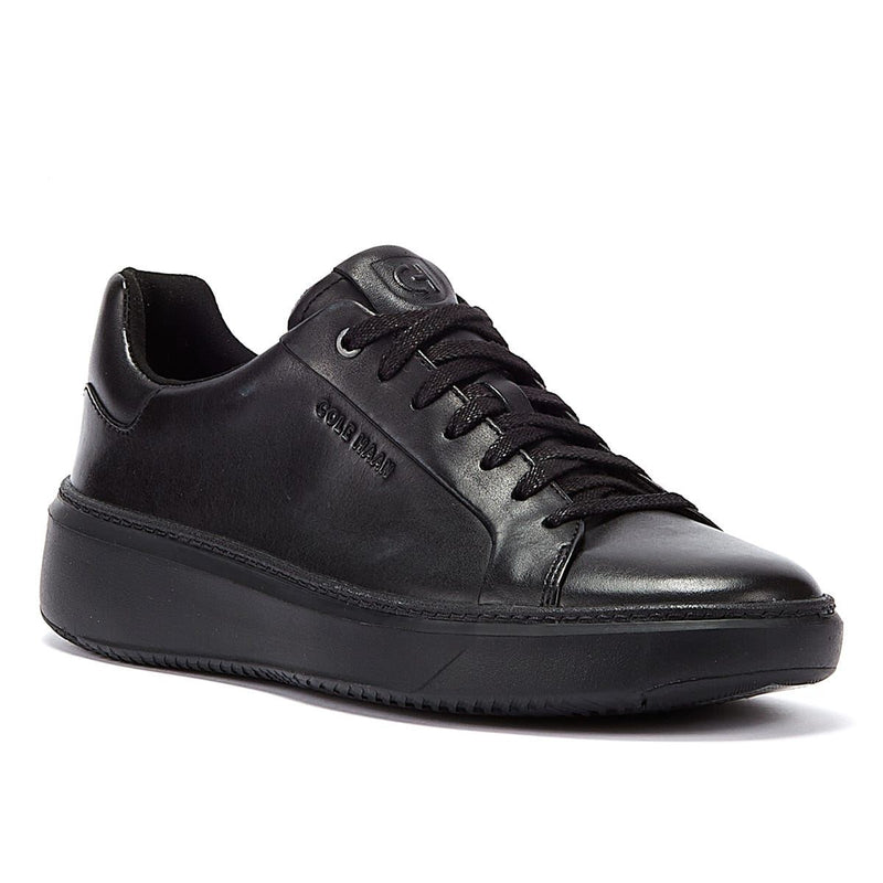 Cole Haan Grandprø Topspin Leather Men's Black Sneakers