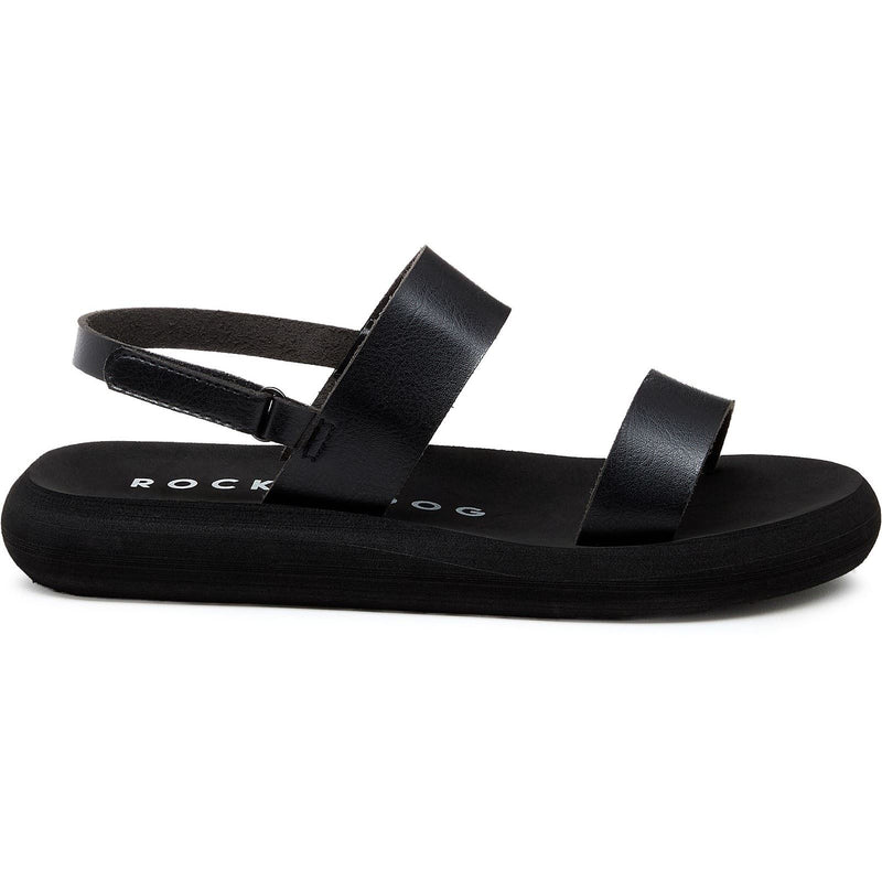 Rocket Dog Sunshine Textile Women's Black Sandals