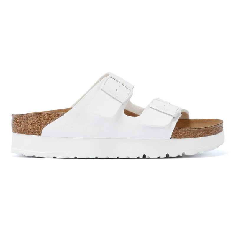 Birkenstock Arizona Flex Platform Women's White Narrow Sandals