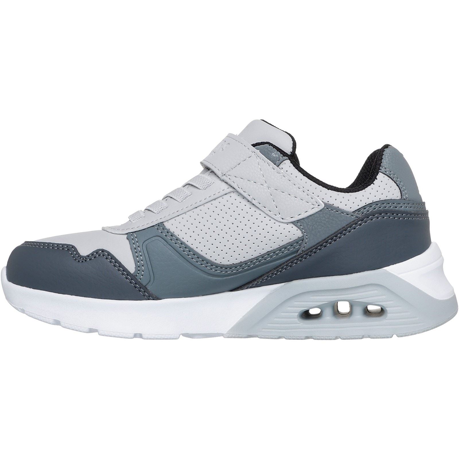 Skechers Uno Lite 2.0 Pillar Duo Boy's Light Grey Trainers