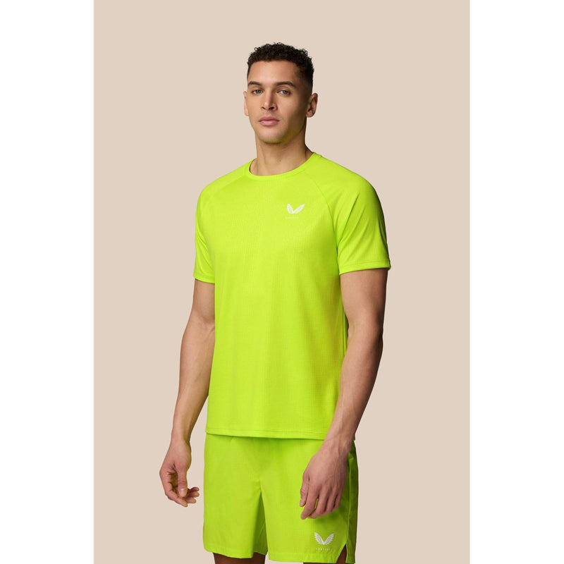 Castore Adapt T-Shirt Polyester Men's Green Activewear T-Shirts