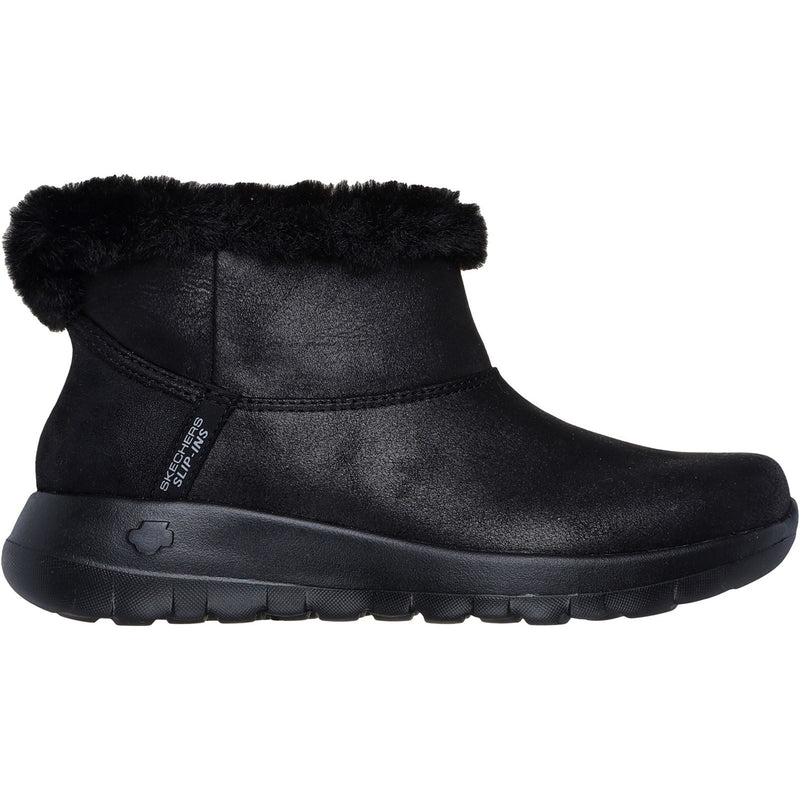Skechers On-the-GO Joy Cozy Dream Synthetic Women's Black Winter Ankle Boots