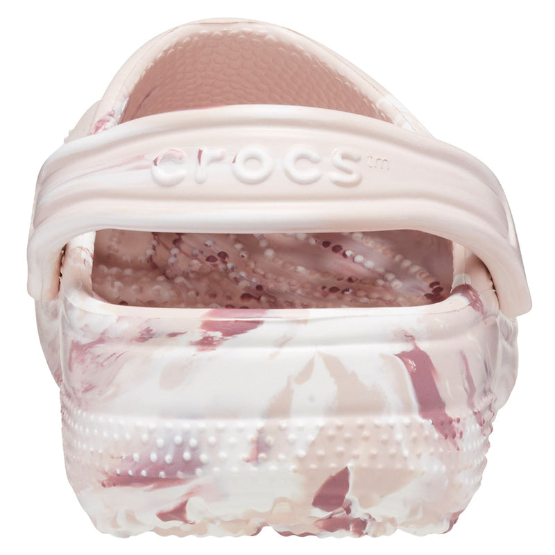 Crocs Classic Marbled Synthetic Quartz Clogs