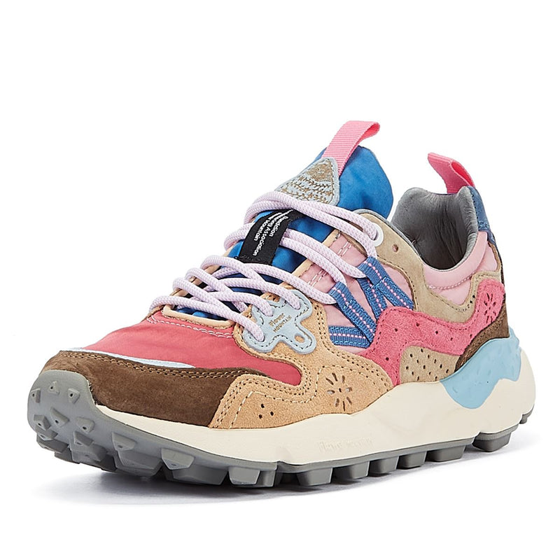 Flower Mountain Yamano 3 Women's Pink/Beige Sneakers