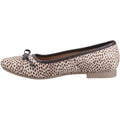 Hush Puppies Naomi Suede Suede Women's Animal Flats
