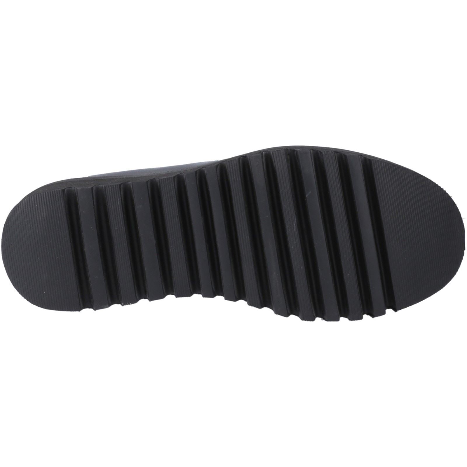 Hush Puppies Francis Loafer Patent Leather Girls's Black Loafers