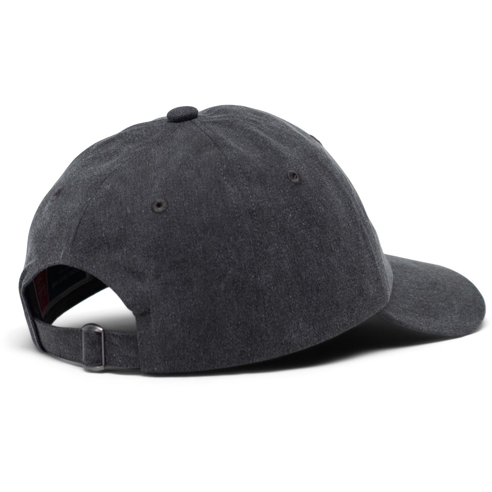 Herschel Bags Sylas Stonewash Cotton Unisex Adults Black Baseball Caps