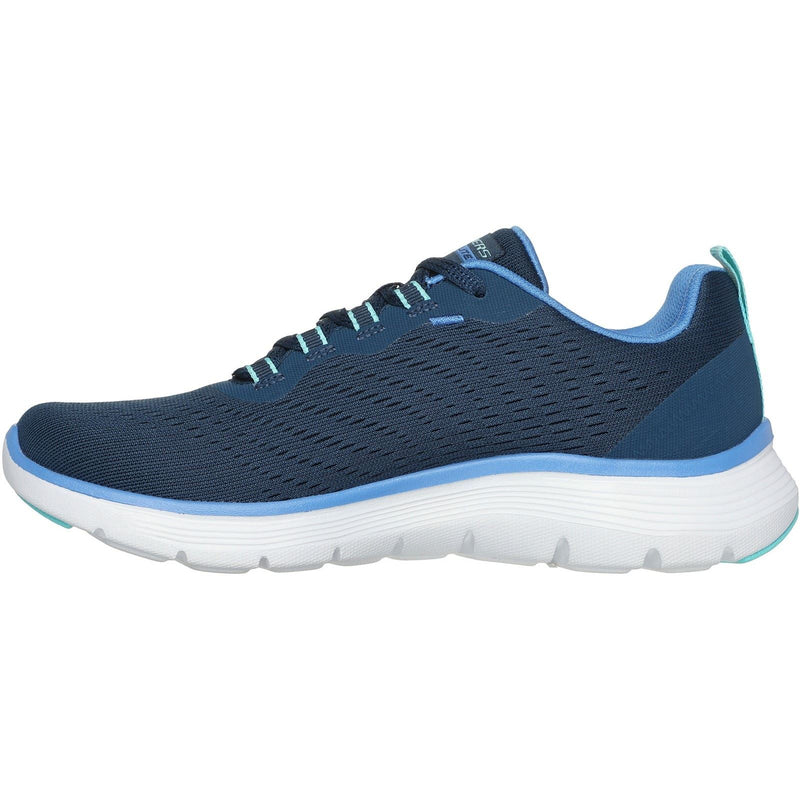 Skechers Flex Appeal 5.0 Textile Women's Navy/Blue Trainers