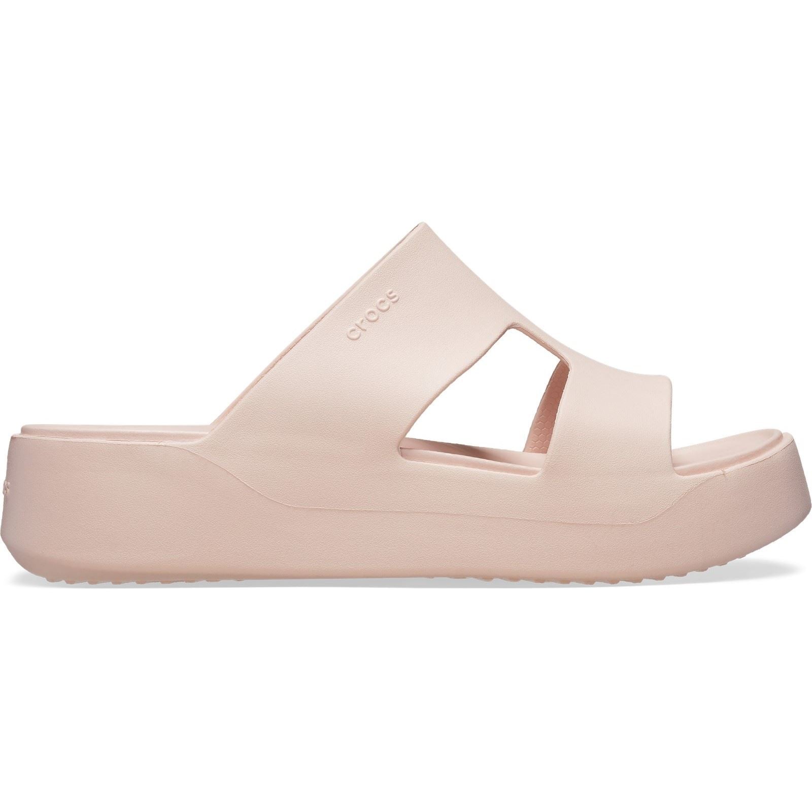 Crocs Getaway Platform H-Strap Synthetic Women's Quartz Sandals