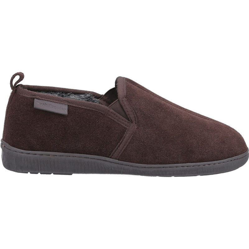 Hush Puppies Arnold Suede Men's Brown Slippers