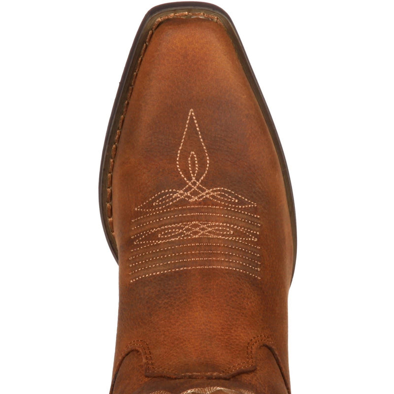 Durango Crush Leather Men's Distressed Cognac Boots