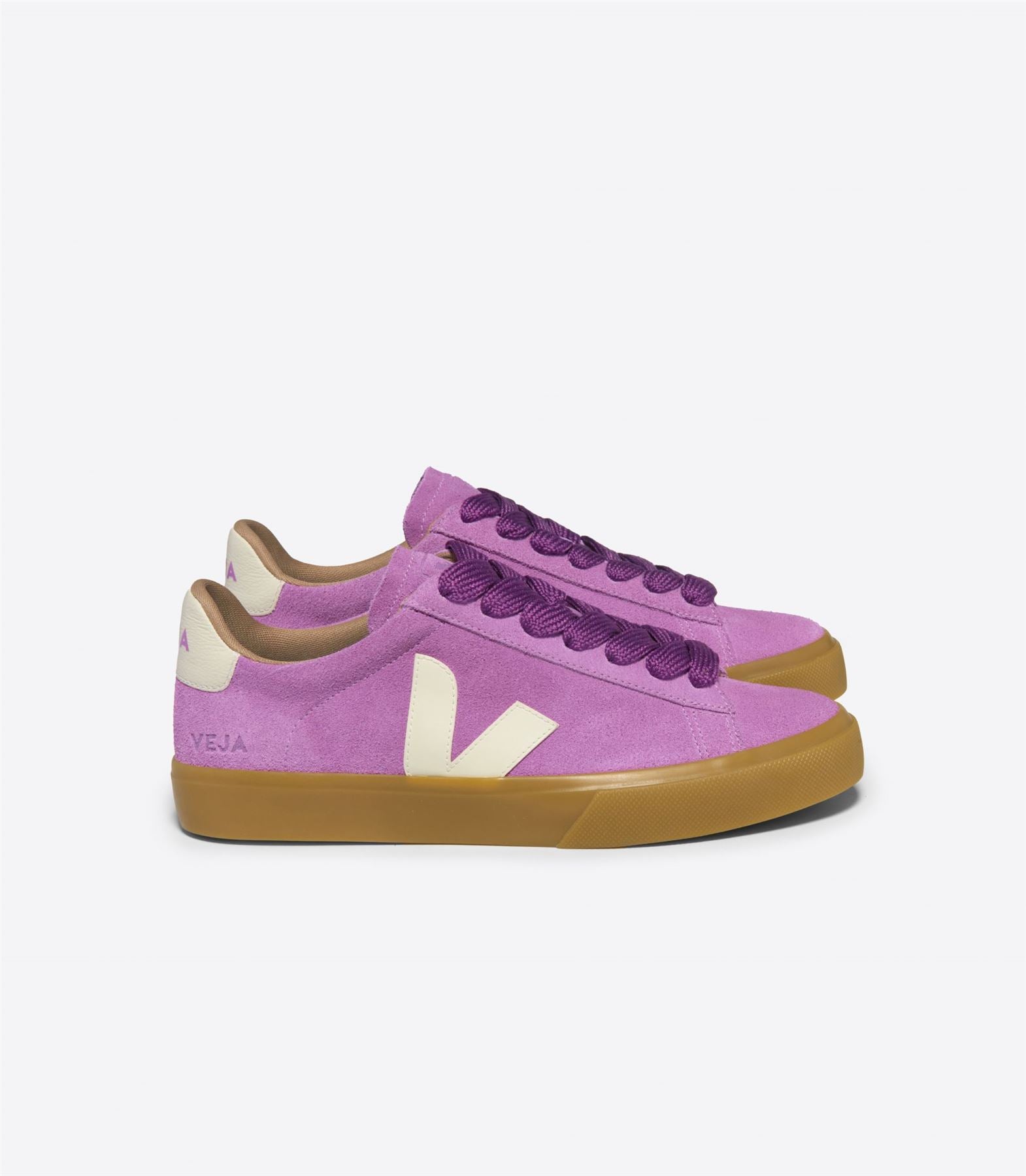 Veja Campo Suede Women's Mulberry Sneakers