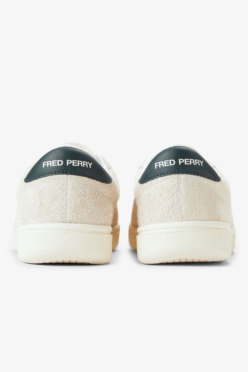 Fred Perry Tennis Shoe Suede Men's Ecru/Grassroot Sneakers