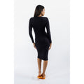 Juicy Couture Dizzie Modal Women's Black Casual Dress