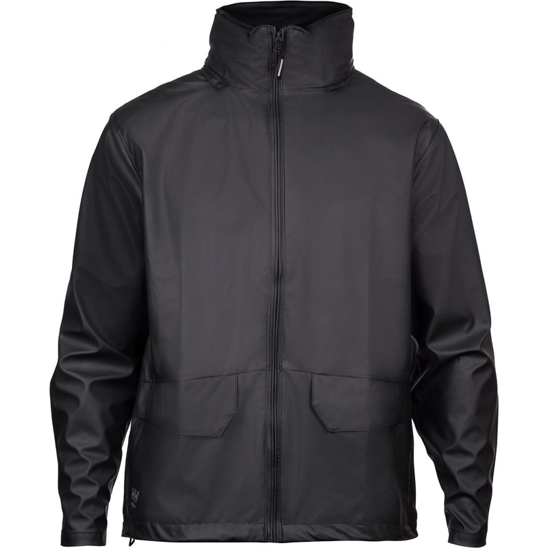Helly Hansen Workwear Voss Unisex Adults Black Rain Jacket