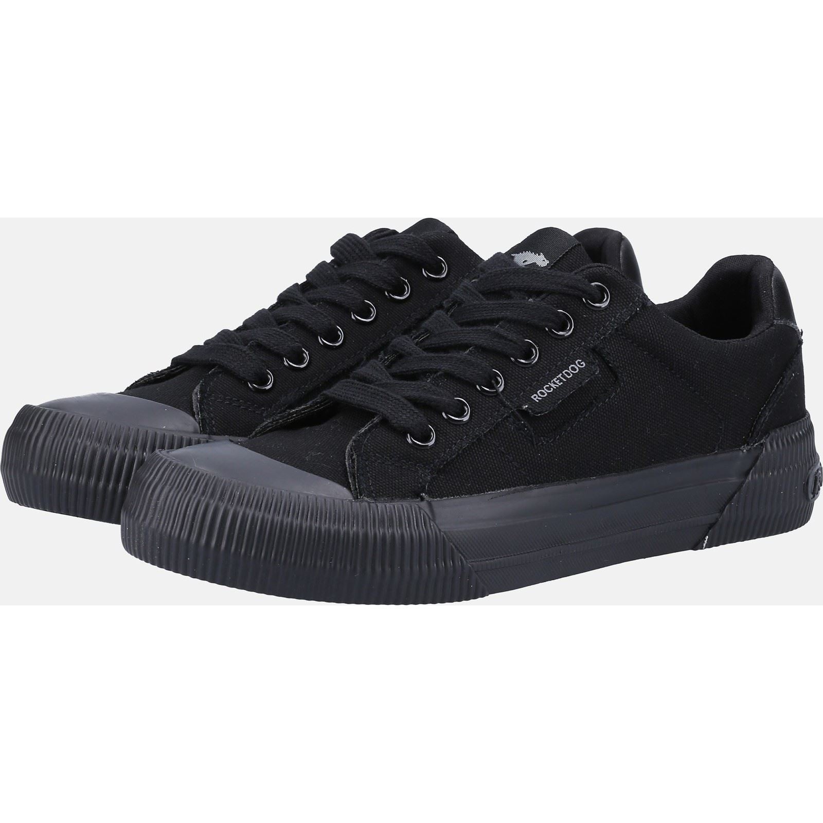 Rocket Dog Cheery Canvas Women's Black Sneakers