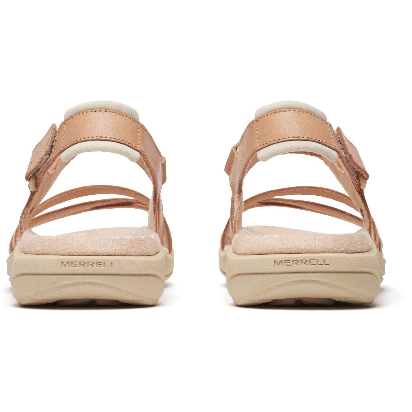 Merrell Harbor Backstrap Leather Women's Tan Rose Sandals