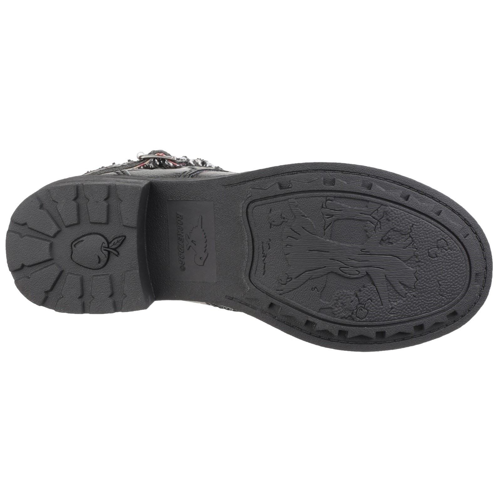 Rocket Dog Thunder Galaxy Synthetic Women's Black Boots
