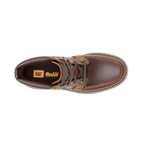 Caterpillar Colorado Boat Mid Leather Men's British Tan Boots