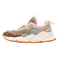 Flower Mountain Kotetsu Teddy Women's Beige/Pink Sneakers