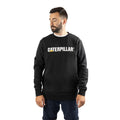Caterpillar Midweight Crewneck Cotton Men's Black Sweatshirt