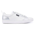 Hugo Morrie Tennis Women's White/Silver Sneakers