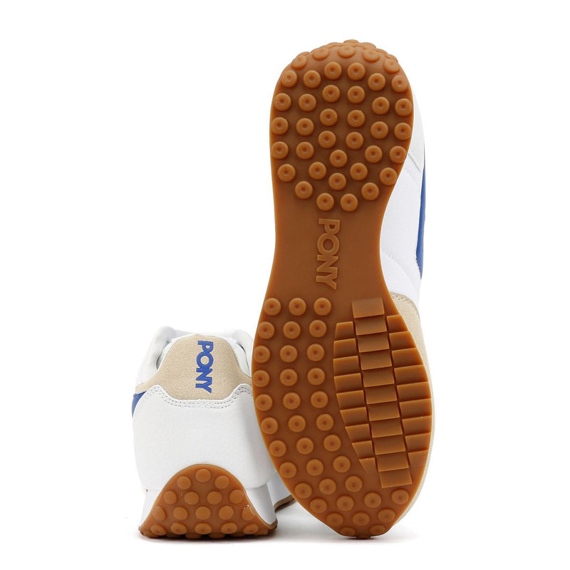 Pony Express White/Electric Blue Sneakers