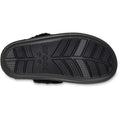 Crocs Classic Fuzz Scuff Thermoplastic Men's Black Slippers