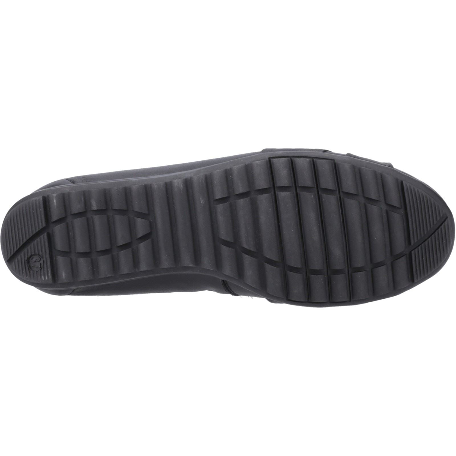 Hush Puppies Lilith Leather Women's Black Standard Flats