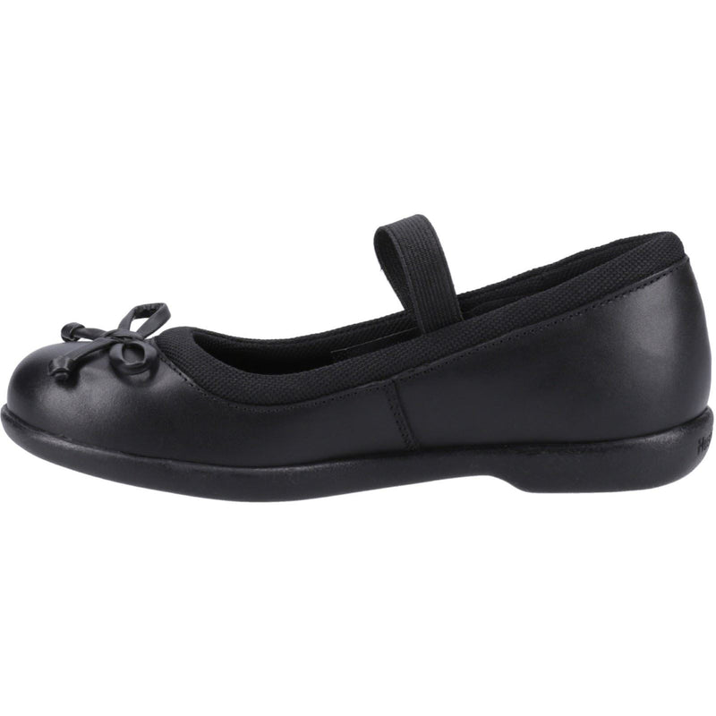 Hush Puppies Betty Junior Leather Girls's Black Shoes