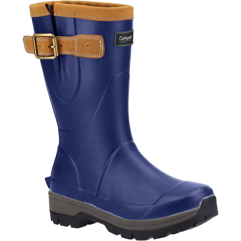 Cotswold Stratus Short Rubber Women's Navy Wellington Boots