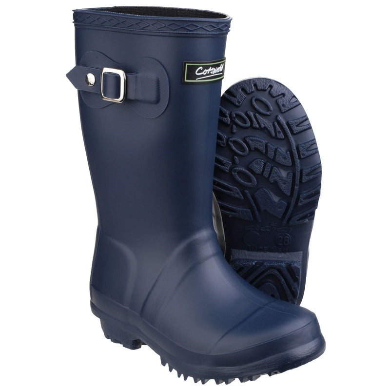 Cotswold Buckingham PVC Navy Wellington Boots