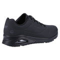 Skechers Workwear Work Relaxed Fit: Uno SR Women's Black Safety Sneakers