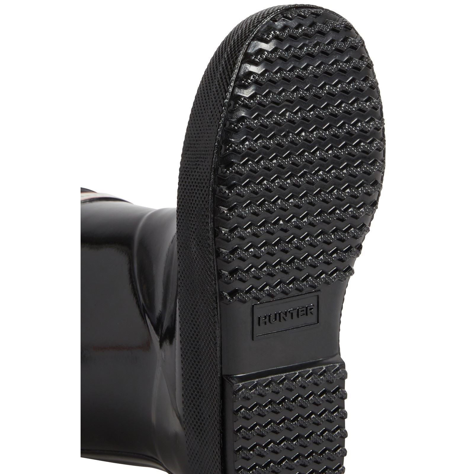 Hunter Kids First (Gloss) Rubber Black Wellington Boots