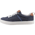 Hush Puppies The Good Low Top Leather Men's Navy Sneakers