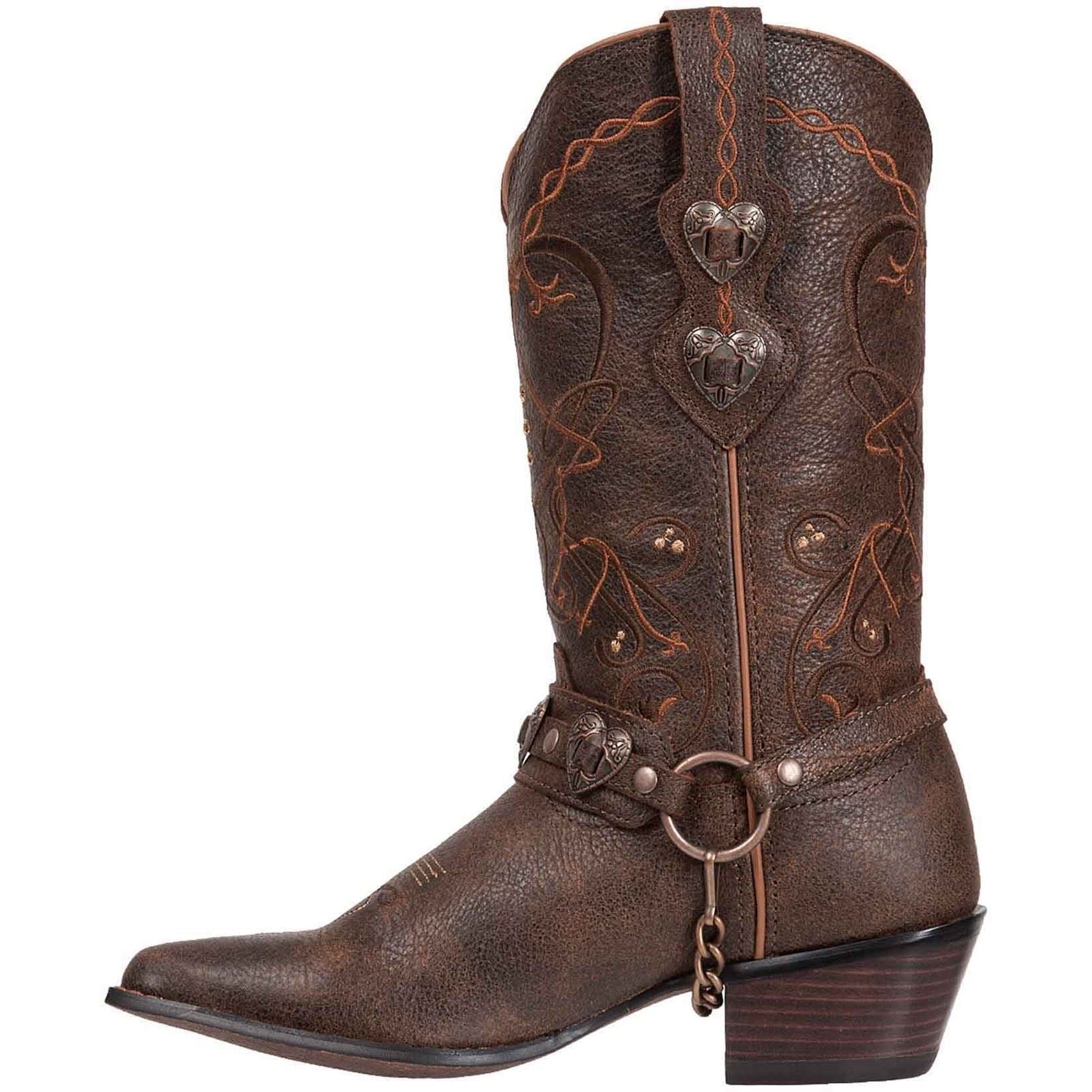 Durango Crush Heartbreaker Leather Women's Dusk To Dawn Boots