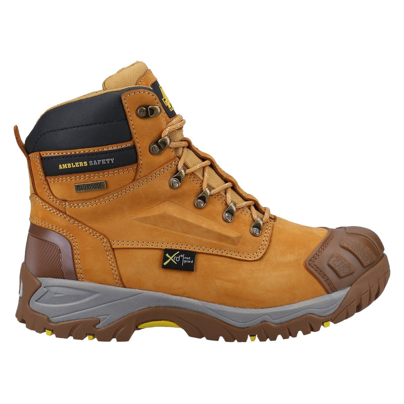Amblers Safety 986 Leather Honey Safety Boots