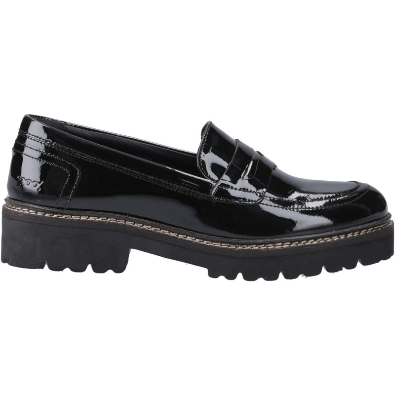 Pod Kenny Leather Women's Black Patent Loafers