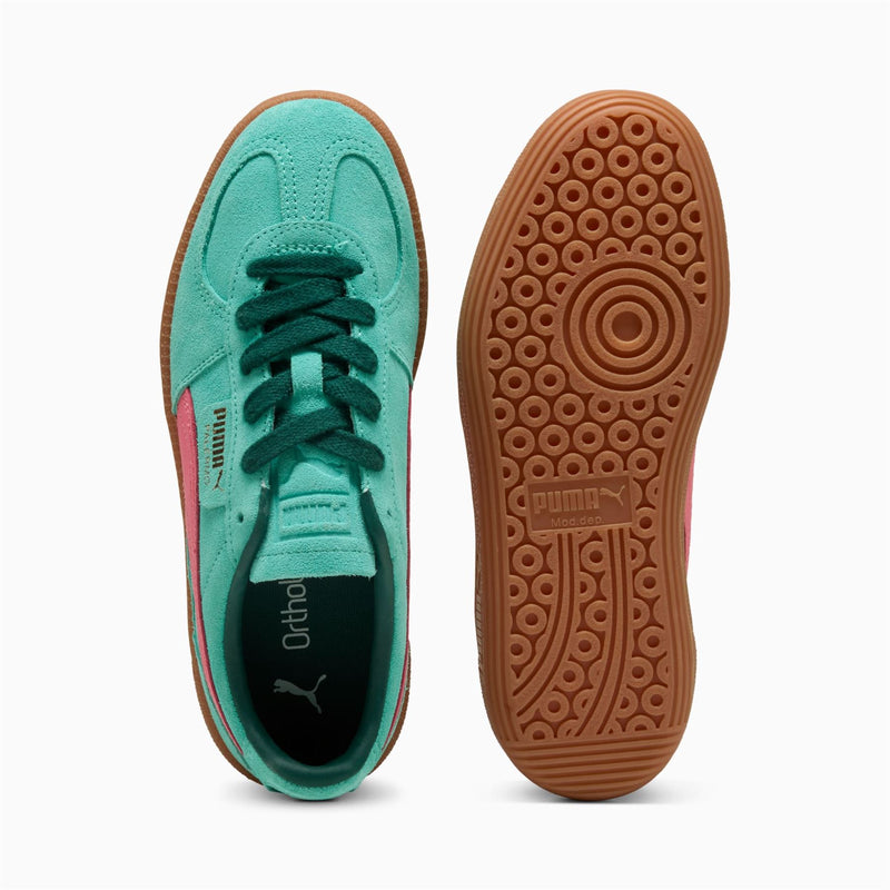 Puma Palermo Leather Aquatic/Dark Myrtle Sneakers