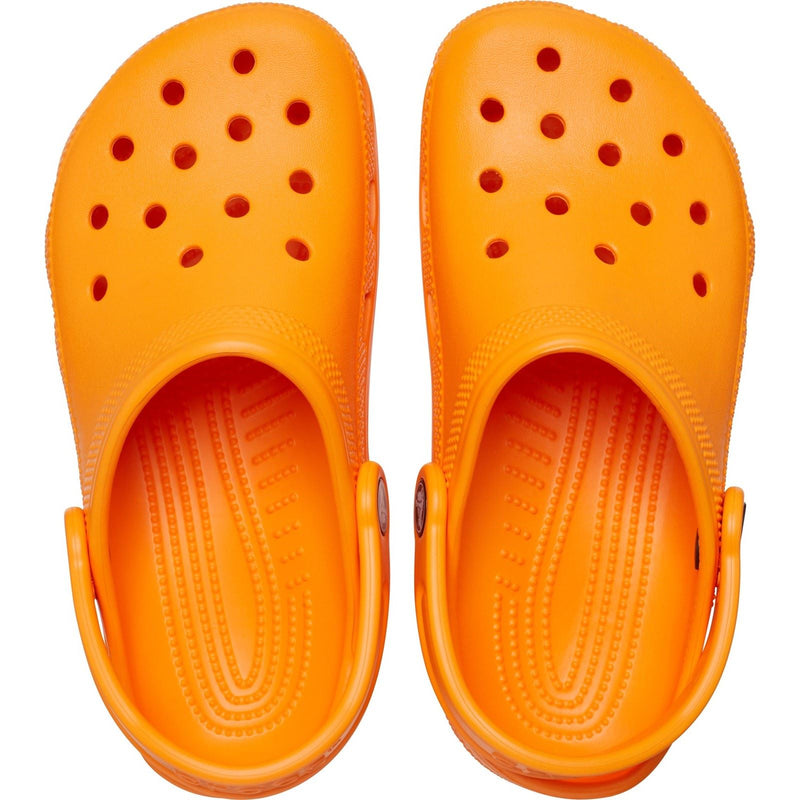 Crocs Classic Synthetic Orange Zing Loafers